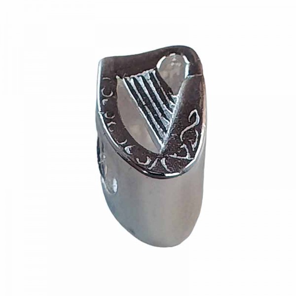Sterling Silver Irish Harp Charm for Pandora style Bracelet Sterling Silver Irish Harp Charm for Pandora style Bracelet