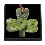 Connemara Marble Christmas Ornament - Shamrock
