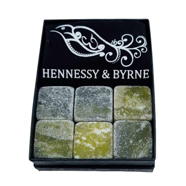 Connemara Marble Whiskey Stones - Irish Ice 