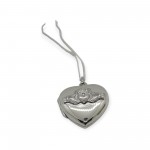 Claddagh Locket Necklace - Sterling Silver