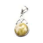 Connemara Marble Trinity Pendant - Sterling Silver