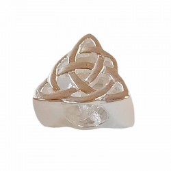 Sterling Silver Trinity Circle Charm for Pandora style Bracelet