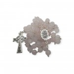 Irish Made Rose Quartz Rosary Beads 8mm