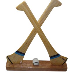 Miniature Hurleys - Dublin - Light and Dark Blue