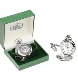 Irish Pocket Watch - Claddagh - Mullingar Pewter