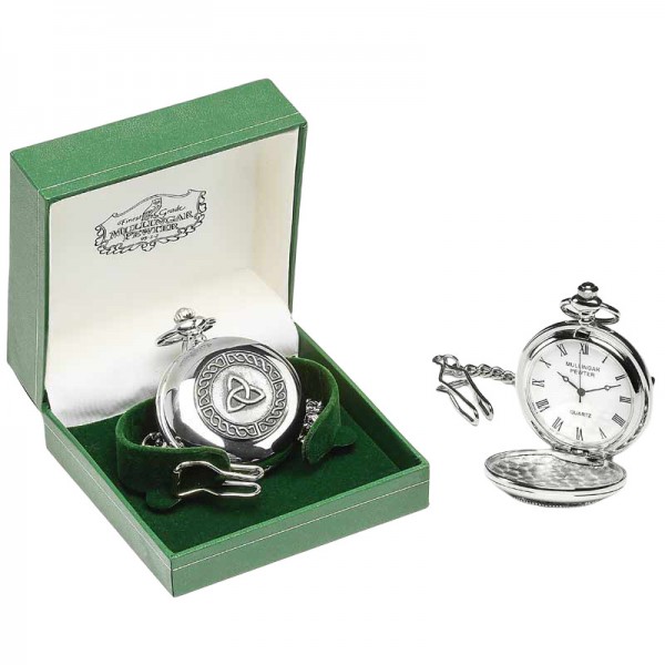 Irish Pocket Watch - Trinity - Mullingar Pewter