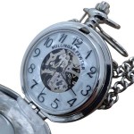Mechanical Pocket Watch - Map of Ireland - Mullingar Pewter