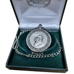 Mechanical Pocket Watch - Map of Ireland - Mullingar Pewter