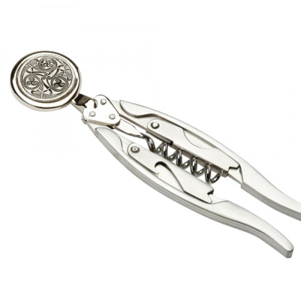 Irish Corkscrew - Celtic Spirals - Mullingar Pewter