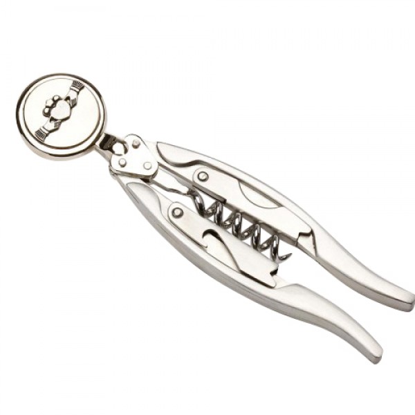Irish Corkscrew - Claddagh - Mullingar Pewter