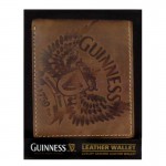 Guinness Leather Wallet - Brown - Wings Range